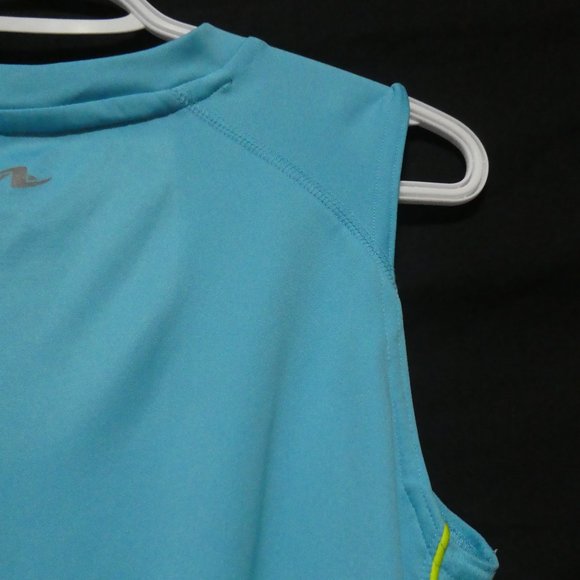ATHLETIC WORKS | large, 14 | Light Blue Tank Top | 100% Polyester | Mesh Sides - Picture 12 of 15